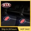 2026 Hot Car Sticker 1/2Pcs Car Stying Logo LED Car Door Magnetic Welcome Light Laser Projector Light for Kia Sportage Rio 3 Sou