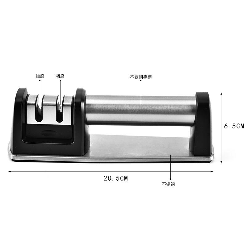 Knife Sharpener Professional Sharpening Stone Whetstone Grindstone Stages Kitchen Knives Scissor Grinder Stone Householder