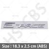 1 Pezzo 3D ABS E-pace F-Pace Lettere Logo Auto F-type F E Type Pace Bagagliaio Posteriore Emblema Badge Adesivi Portellone Accessori Styling Auto