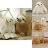 Adorable Giant Sloth Stuffed Plush Toy Pillow Cushion Perfect For Christmas Gifts