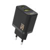 Dudao A26T Gan 25W Charger Usb-A, Usb-C - Black