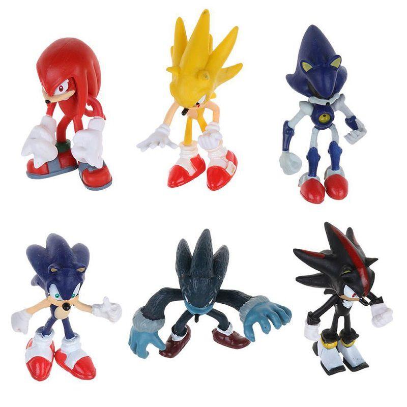 Premium Quality Cute Sonic The Hedgehog Game Action Figures Toy Set For Kids And Adults