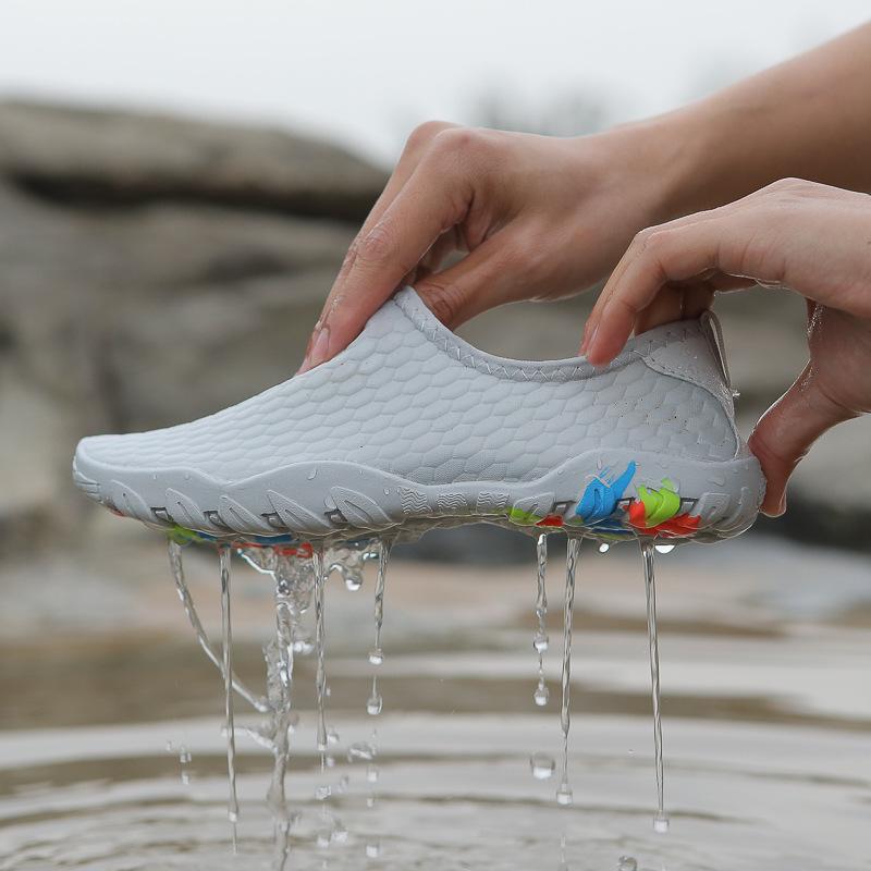 Summer Unisex Non-Slip Water Shoes: Breathable Beach and River Tracing Outdoor Swim Shoes