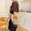 Casual Street Style Woven Shoulder Bag For Women Large Capacity Tote Bag Trendy Summer 2023 New Arrival