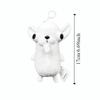 Stuffed Animals Chihuahua Pendant Puppy Pet Realistic Stuffed Chihuahua Doll 17cm Keychain Pendant Chihuahua Simulation Dog