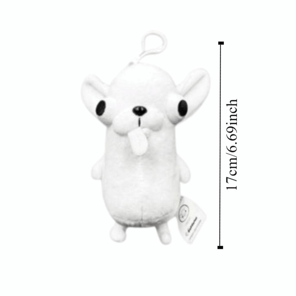 Stuffed Animals Chihuahua Pendant Puppy Pet Realistic Stuffed Chihuahua Doll 17cm Keychain Pendant Chihuahua Simulation Dog