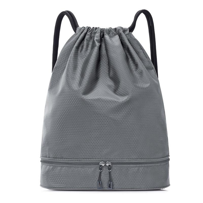 Bundle bag, drawstring backpack, high-value simple outdoor travel, large-capacity backpack, sports and fitness training bag.