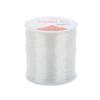 Large Roll Crystal Elastic Beading Cord - Transparent Stretch Jewelry Material for DIY Handmade Accessories