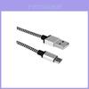 Design Atemporal 3/6/10 pés Cabo Carregador de Sincronização de Dados Micro USB Trançado de Alumínio Para o Seu Telefone Android
