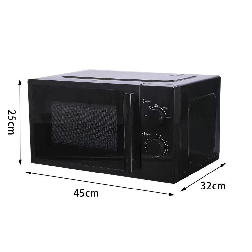 25L European Standard Multi-Function Turntable Microwave Oven