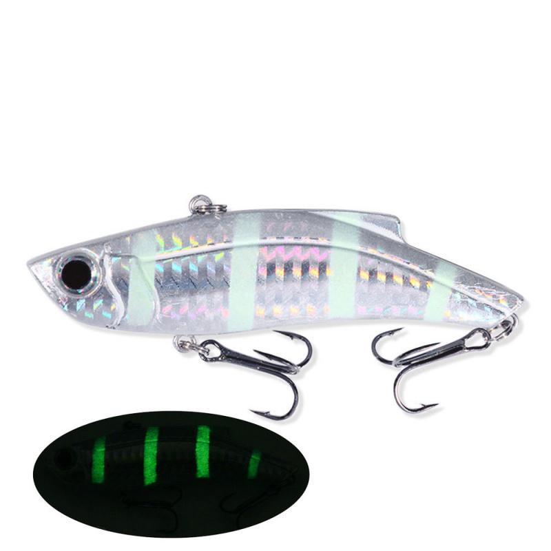 Submerged WaterVIBLure Bait Vibrating Night Glow Long Casting Bionic Bait9cm28gSpecial Fake Bait for Bass and Red Snapper