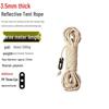 Reflective Wind Rope for Camping Tents - 4mm & 6mm Guy Rope