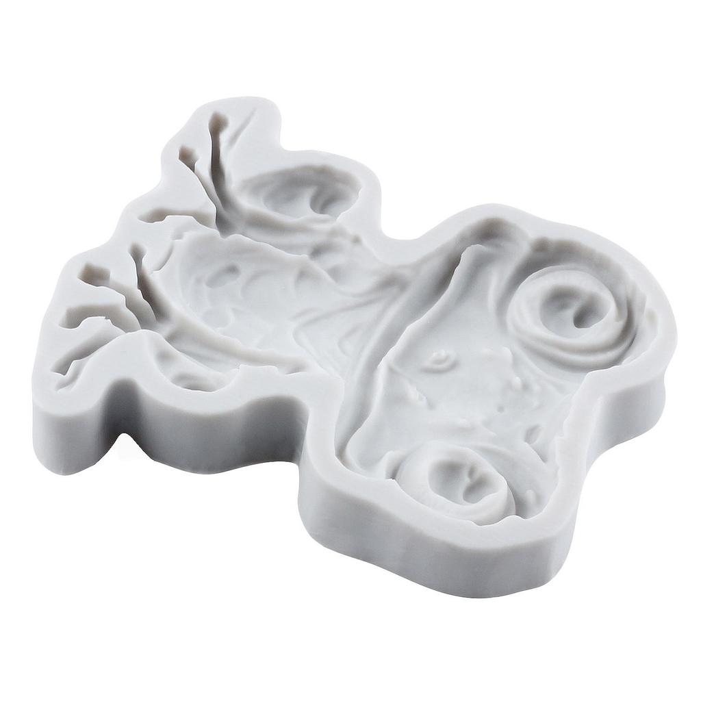 Frosch Silikonformen Frosch Fondantform Kuchen Dekorationswerkzeuge Cupcake Topper Schokoladenhandwerk Gum Paste Polymer Clay