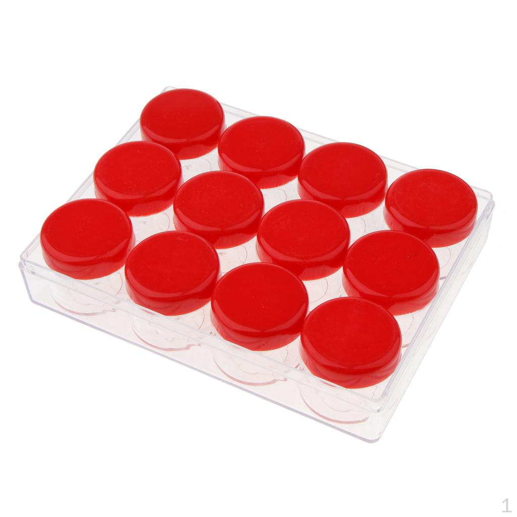 

Bottles With Screw Caps, Transparent Plastic Beads Red