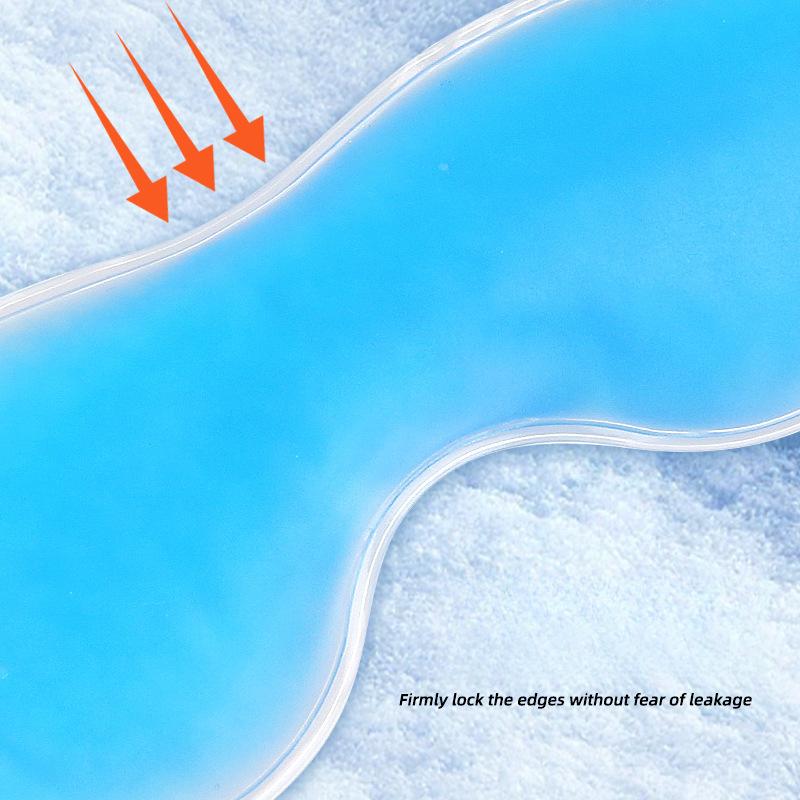 Four Seasons Soft Gel Eye Patch Physical Cooling Double Eyelid Soothing Eye Sleep Cool Blackout Beauty Eye Mask