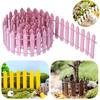 Mini Diy Wood Fence For Miniature Plant Decor And Landscape Crafts**