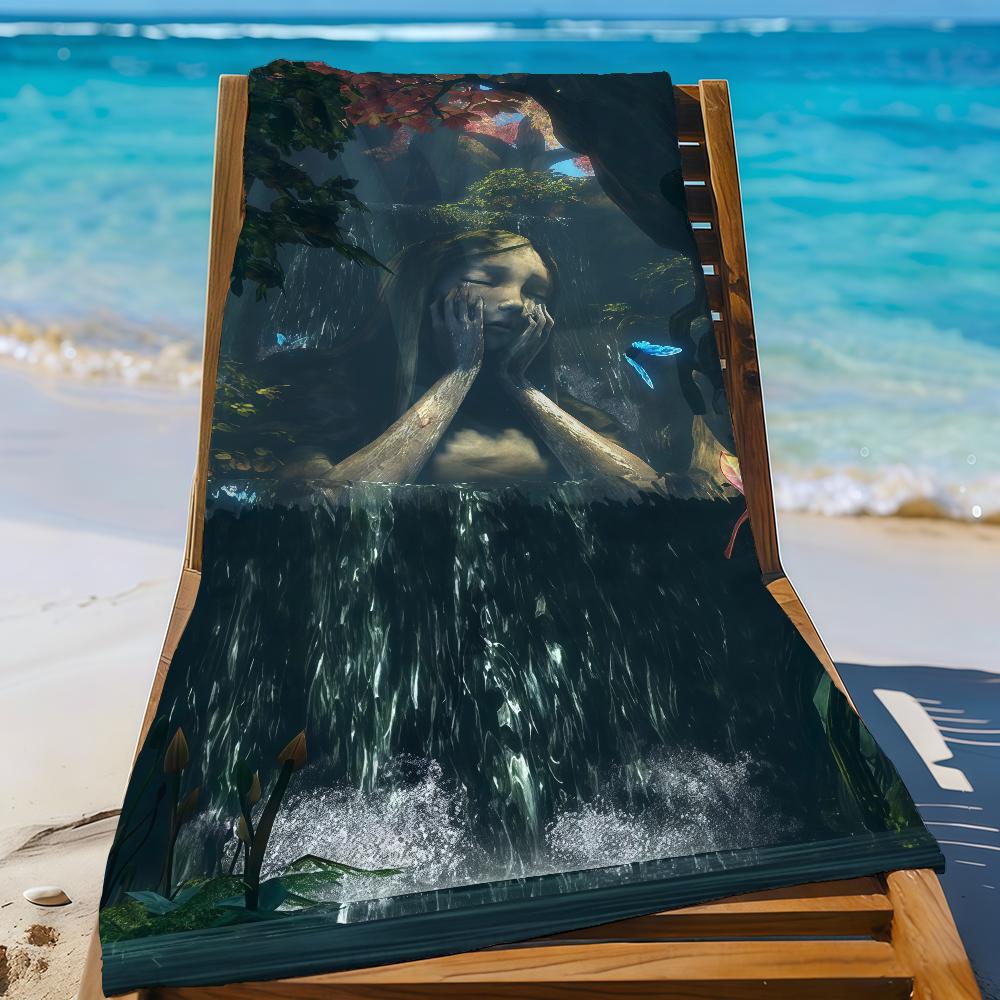 

Game A-Alice Madness R-Returns-S Towel Sports Quick Dry Travel Camping Gear Sandproof Soft Light Large Beach Towel W30*H60(CM)