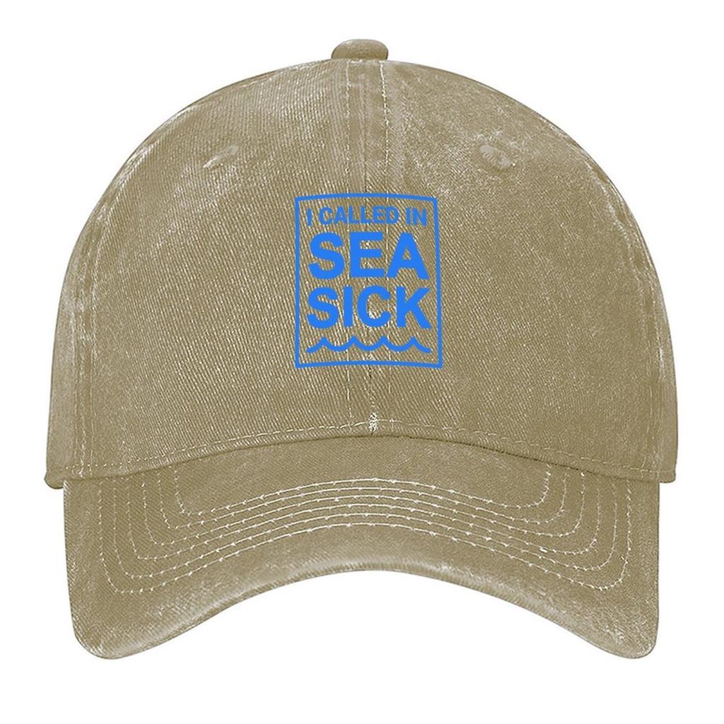 2026 I Called In Sea Sick Baseball Cap Fun Hats Hood Hat Luxury Brand Cute Women's Beach Men's