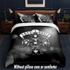 Guns N’ Roses Design Bett Bettwäsche Set 1 Bettbezug + 2 Kissenbezüge Weiche Atmungsaktive Haushalts Bettwäsche