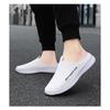 Herren Halbschuhe Große Größe, Sommer Outdoor Atmungsaktive Slip-on Bequemschuhe, Geschlossene Zehenpartie Hinten Offen Lässige Schuhe