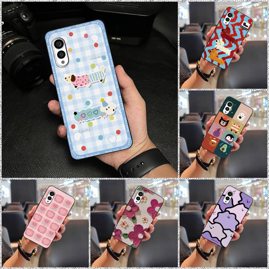 TPU Waterproof Phone Case For FCNT/Fujitsu Arrows N F-51C Cute Graffiti Anti-dust Soft case Phone Pouch Full wrap
