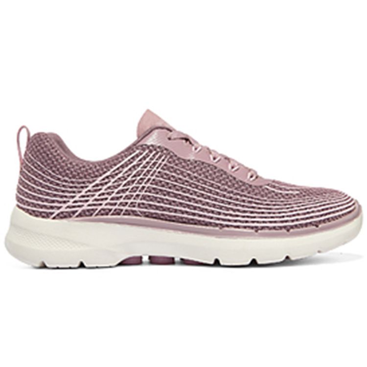 Skechers Go Walk 6 Mesh Low Top Casual Shoes Women Sneakers 124554-MVE