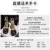 Leather Martin Boots Women's Autumn New Ripped Cowboy Boots Thick Heel Boots Children's Casual Women's Boots Thick-soled Short Boots