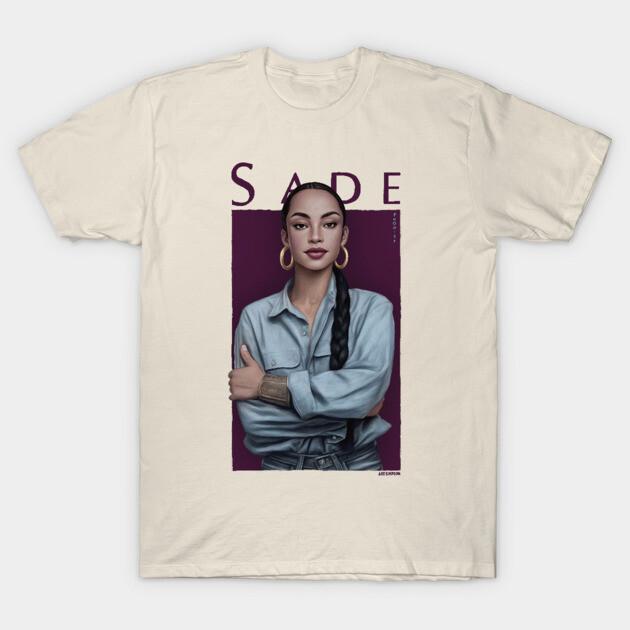 Sade Adu  Graphic 2026 Summer Unisexs TShirt Unisex ONeck 100 Cotton Short Sleeve Y2k Oversized Popular Fashion Tee Fans Gifts