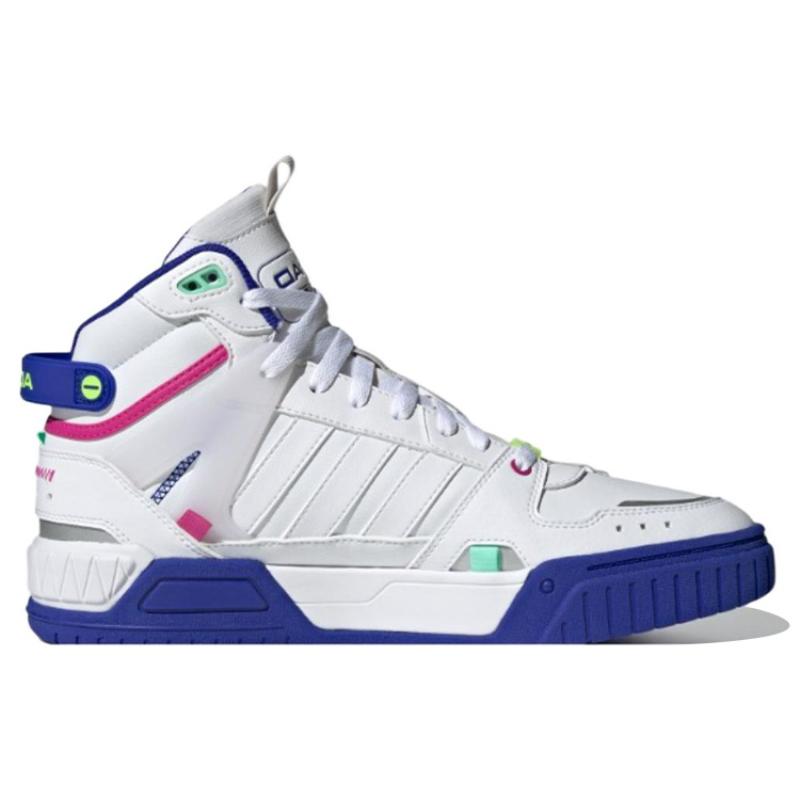 Adidas Neo D Pad 'White Blue Purple' Sneakers HQ6556