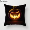 Halloween Decoration Pillowcase Jack-O-Lantern Ghost Face  Party  Sofa Cushion Cover Bedroom Home Decor