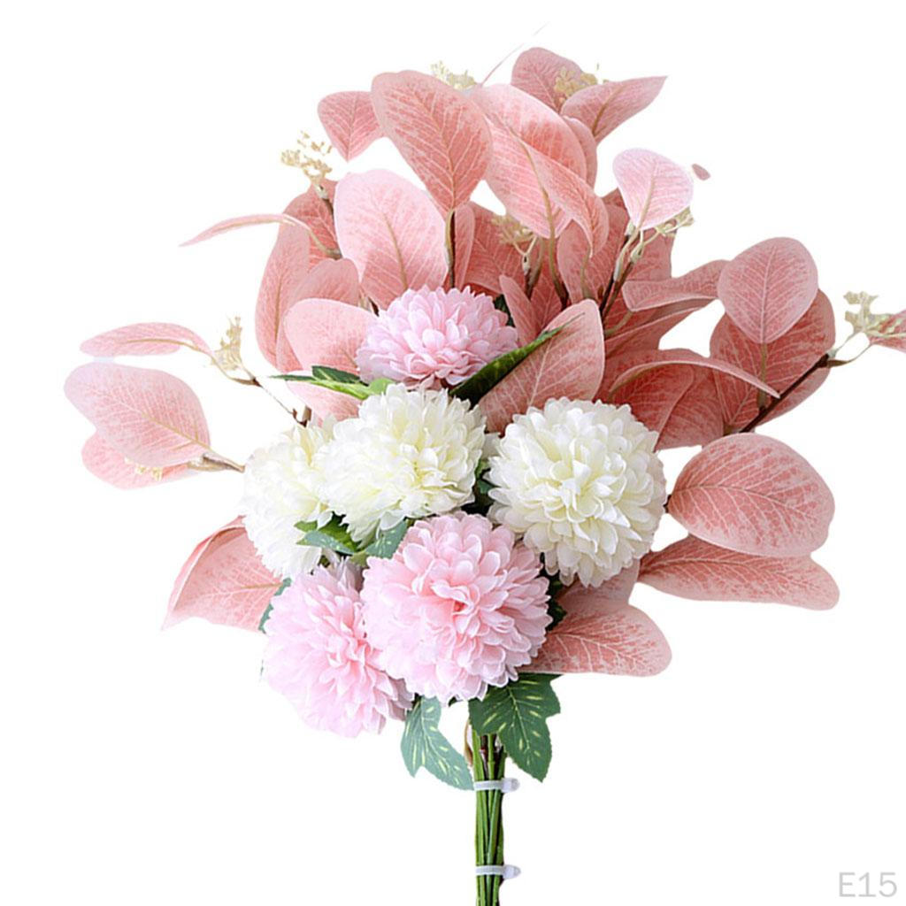 Artificial Flower Bouquet Bridal Decoration Silk Nordic DIY Flowers for Home Table Wedding