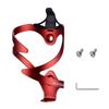 ROCKBROS Bicycle Drink Bottle Cage for Road Aluminum Lightweight and Fits PET and Tool Bottles Holder, Bikes, Alloy, Durable, (Red)