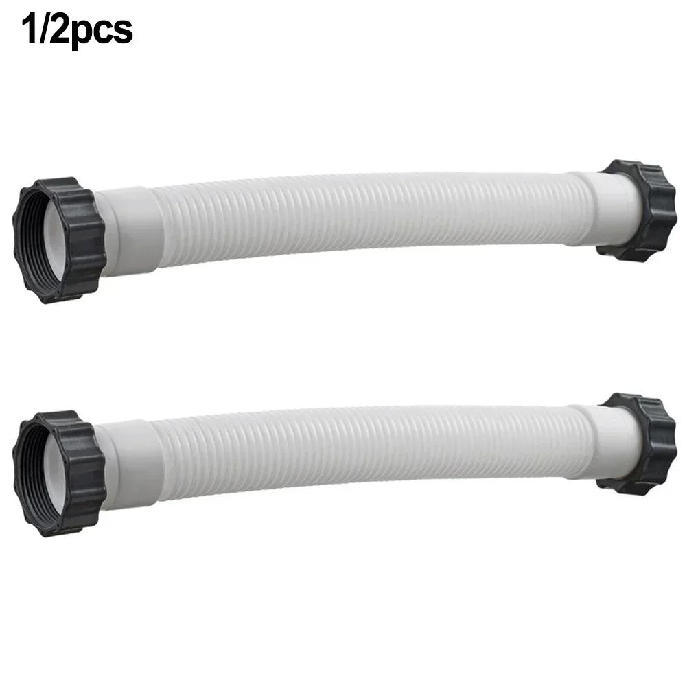 1/2 Stück Pool Sandfilterpumpen Schlauch Schwimmbäder Pumpe Ersatz 11535 Inter16 Zoll Anschlussrohr Poolteile Zubehör