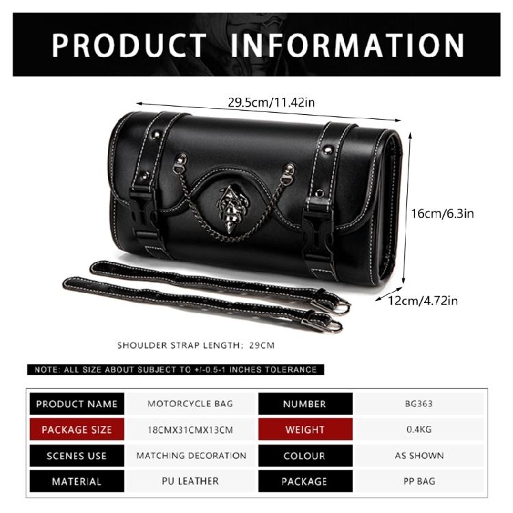 Motorbike Tool Bag Front Fork Handlebar Bag Storage Pouch Universal Bag Motorcycle Front Bag Vintage Saddlebag
