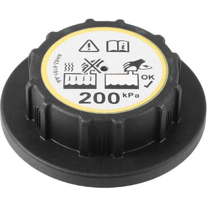 

ACROPIX Radiator Pressure Coolant Reservoir Overflow Tank Cap for Land Rover Discovery 5 Supercharged Petrol - Pack of 1 Black
