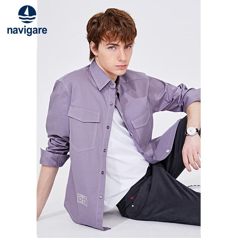 Navigare Men s Casual Long-Sleeve Shirt 2XL