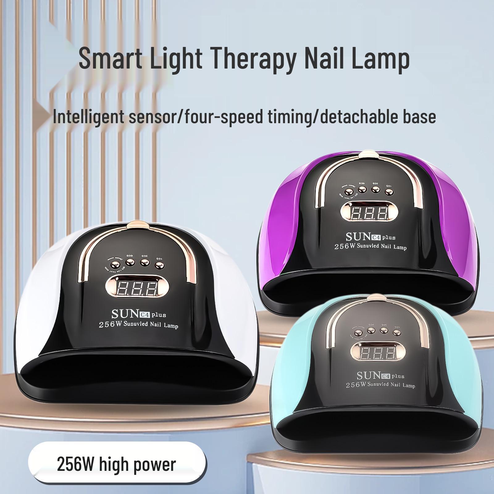 

256W High-Power LED UV Nail Curing Lamp - Quick-Dry Phototherapy Nail Dryer