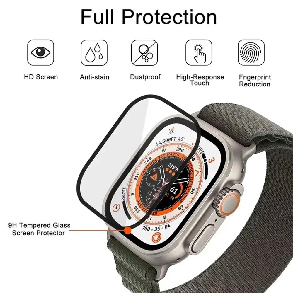 5PCS 3D Screen Protector Film Accessories For Apple Watch Ultra 3 2 49mm S11-10 46-42mm for Iwatch SE 7 SE1-9 38-45mm Not Glass