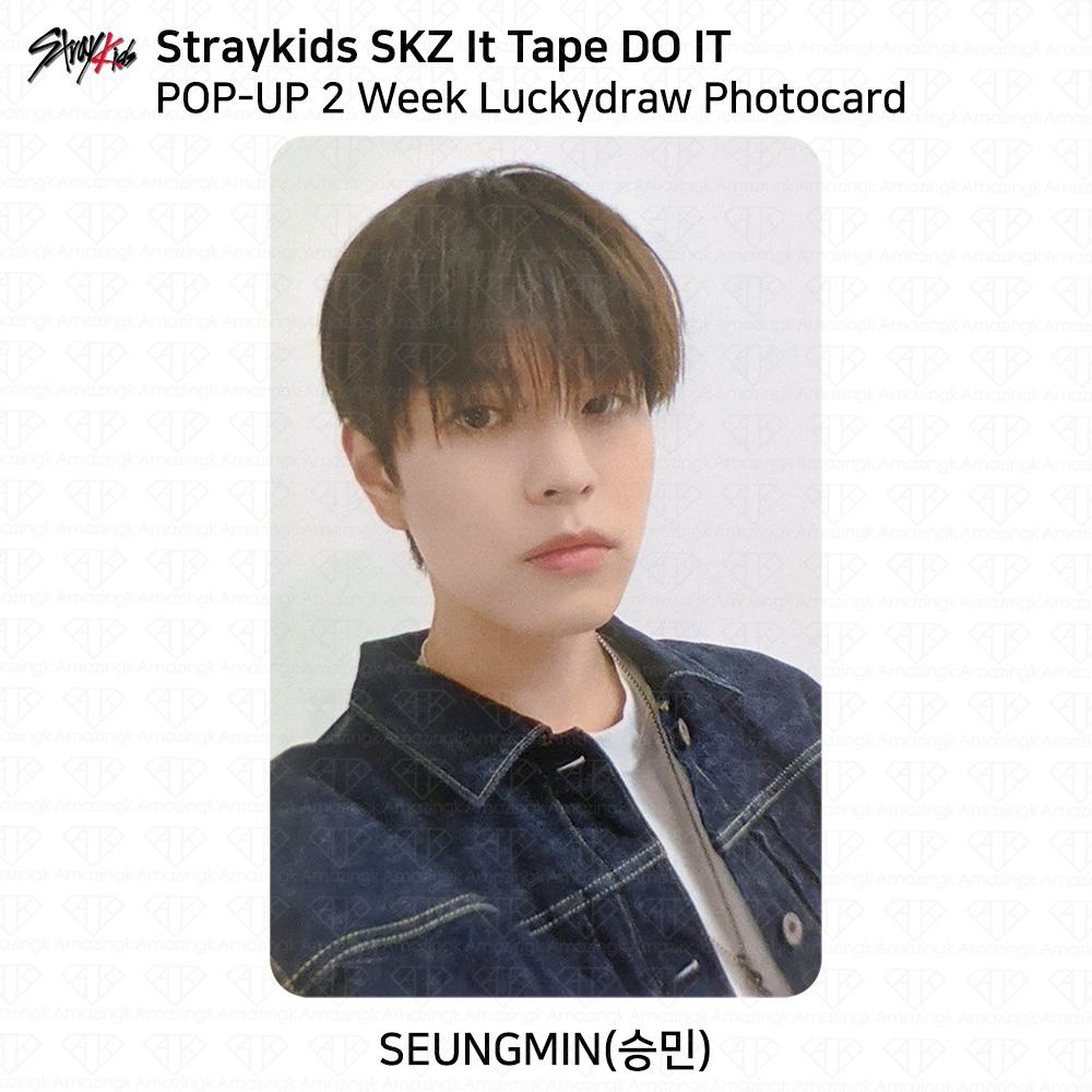 

Stray Kids SKZ It Tape DO IT POP-UP STORE 2-й тиждень Лакидро Фотокартка KPOP Seungmin