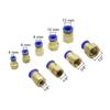 Air Pipe Fitting 10mm 12mm 8mm 6mm 4mm Hose Tube 1/8" 3/8" 1/2" 1/4" Female Thread Brass Pneumatic Straight Connector PCF type