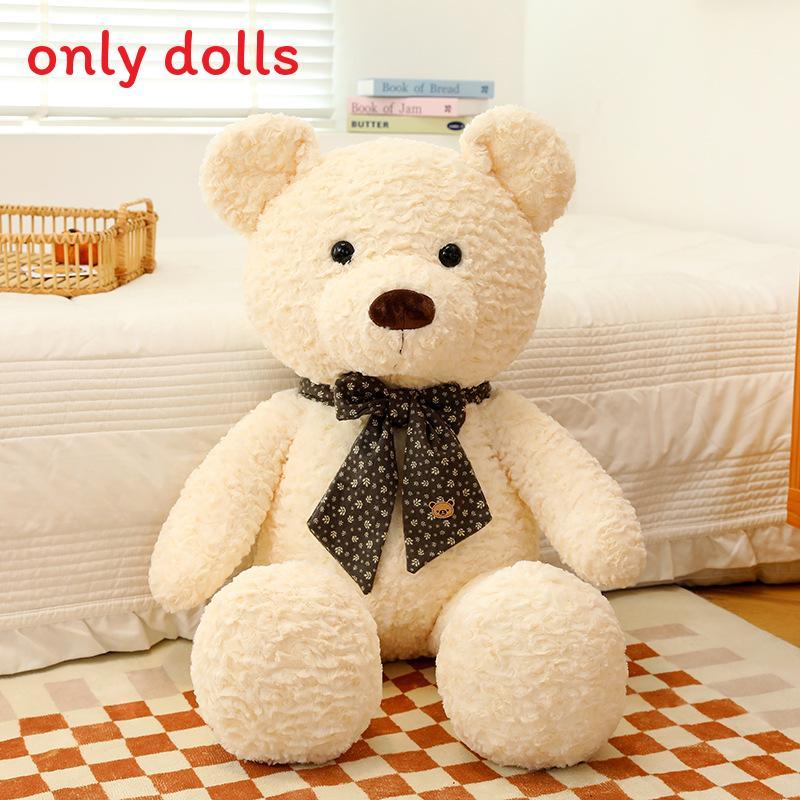 Teddy Bear Plush Toy With Bow For Kids Gift And Comfort