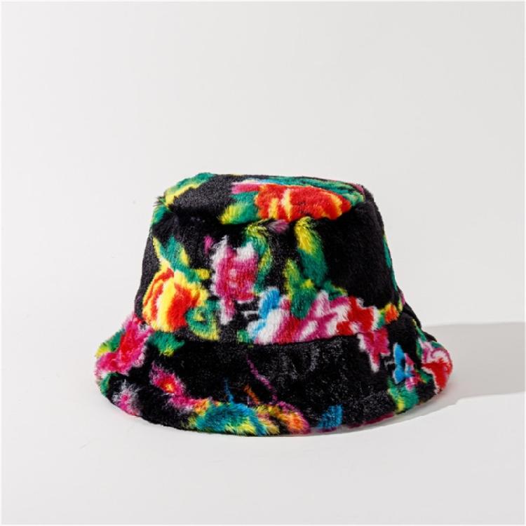 Bucket Hat Floral Chinese New Year Funny Fisherman Hat Festive Photo Props