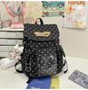 Schoolbag large capacity schoolbag female junior high school students ins wind Japanese backpack simple versatile travel large capacity backpack