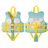 Childrens Floatation Vest With Adjustable Buoyancy For Swimming And Safety