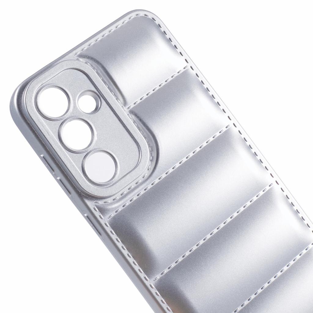 JTW Series For Samsung Galaxy S23 FE Case Down Jacket Design Rubberized Phone Back Protector