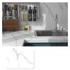 Imitation Marble Thickend Self-adhesive Kitchen Cooktop Protective Film Marble Desktop Film High Temperature Oil Resistant Sticker