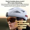 Smart Motorcycle Helmet with Bluetooth Audio, Adjustable Fit and Rear LED Turn Signals