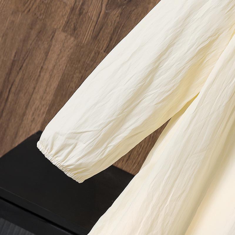 Girls Dress 2025 Autumn Children Clothes Fashion Doll Collar Bow Long Sleeve Princess Dresses