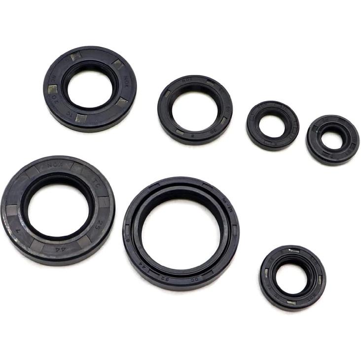 FZJDSD Engine Crank 7 Piece Oil Seal Set Kit Compatible with Yamaha Blaster 200 YFS200 1988-2006 Replace M564-A029