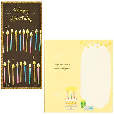 Sanrio Birthday Card Full of Candles Greeting Card Can Be Shipped Overseas SANRIO 950009 BD145-3